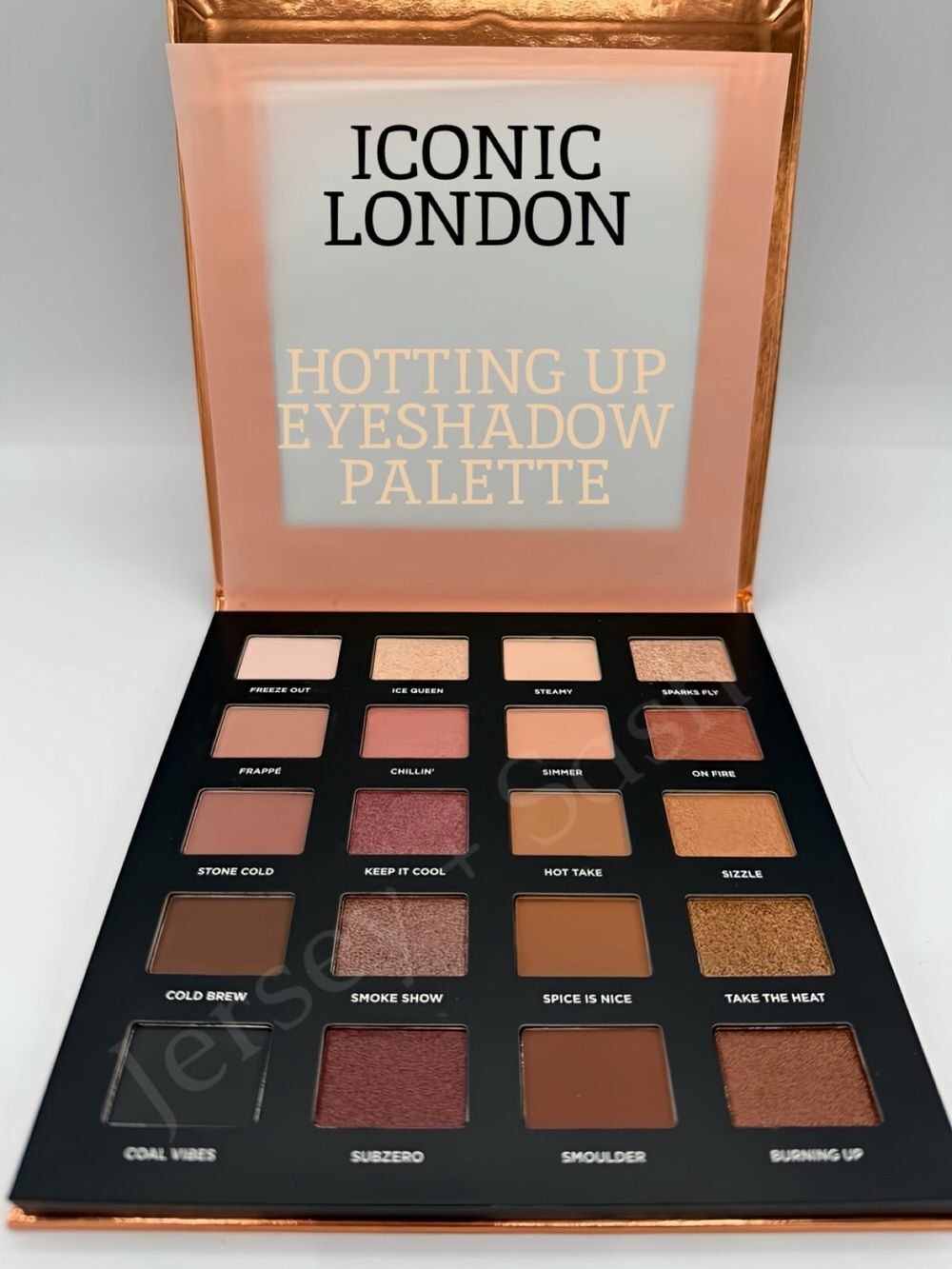 NWT NIB ICONIC LONDON HOTTING UP 20 SUMMER READY SHADES EYESHADOW PALETTE